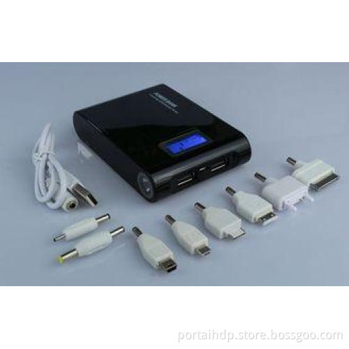 Dual USB External Battery Power Bank 88000mah With LED Disp